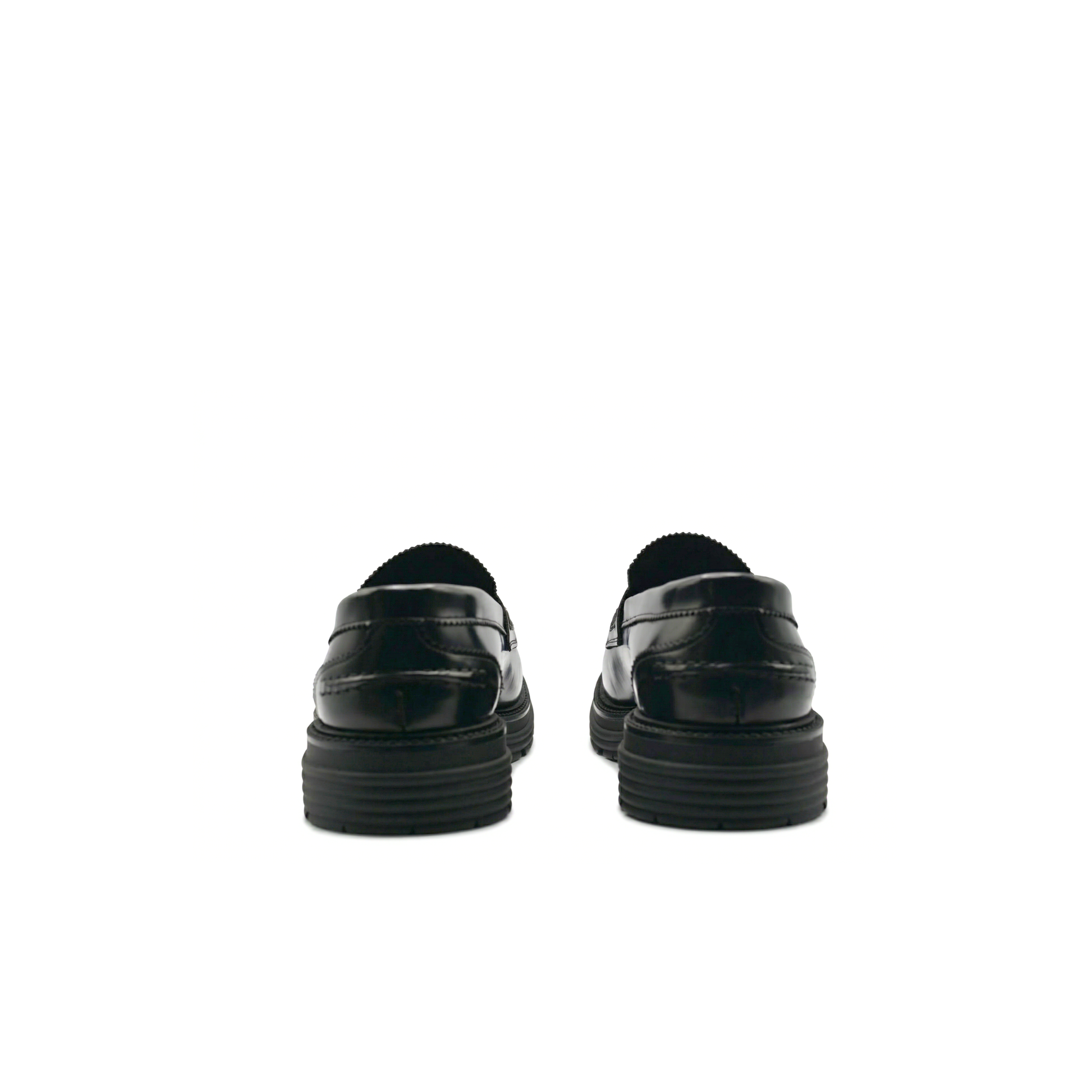 Mocassin homme Morris avec bride en cuir véritable abrasé