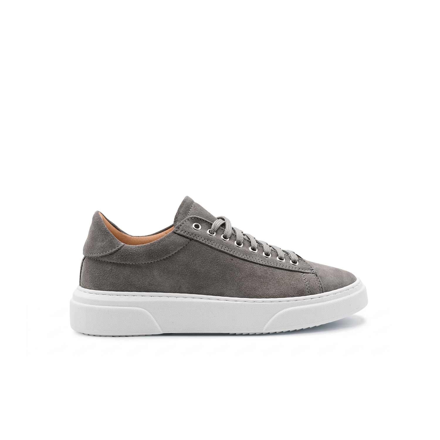 Baskets Smith pour homme en daim semelle blanche