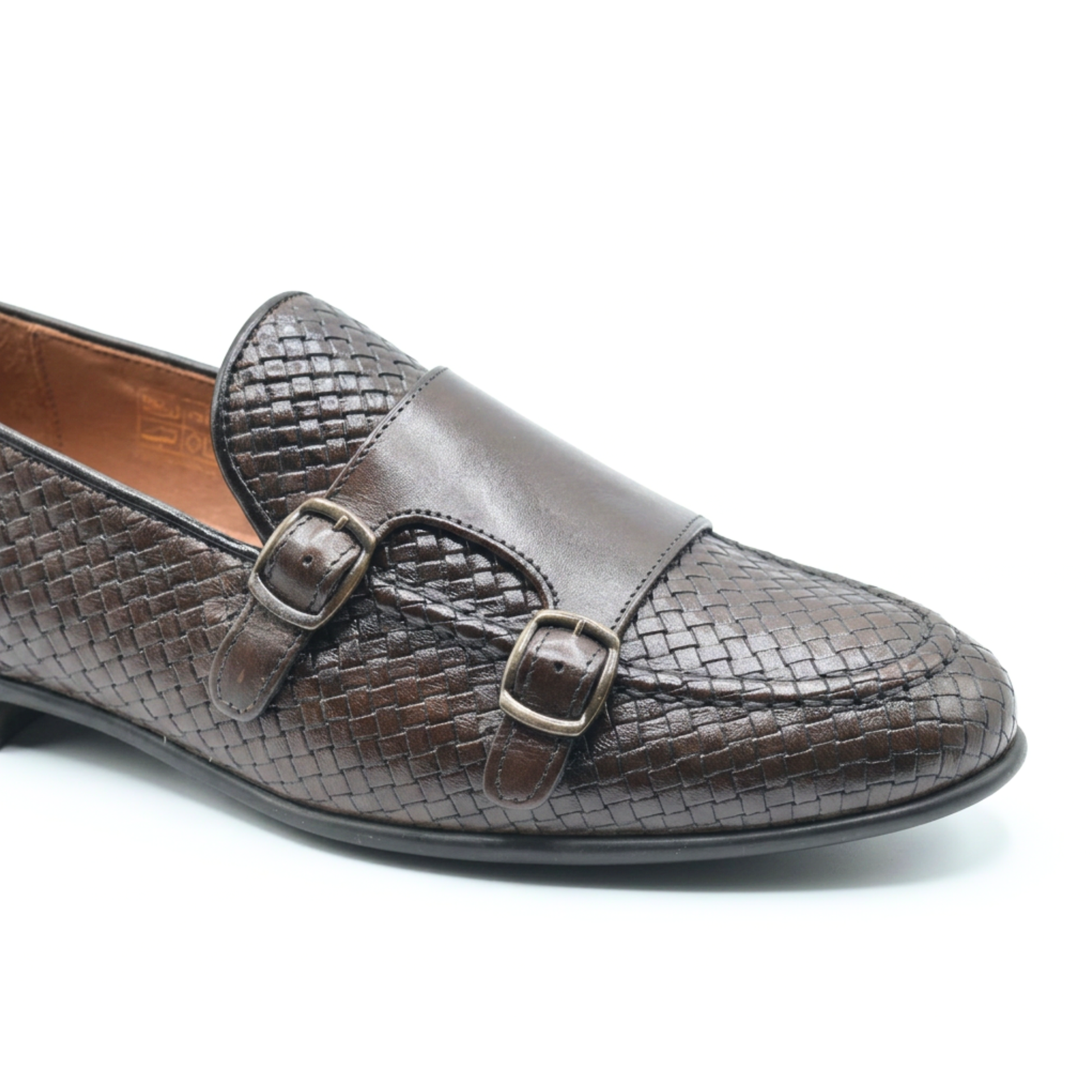 Mocassino Homme en Cuir Tressé River