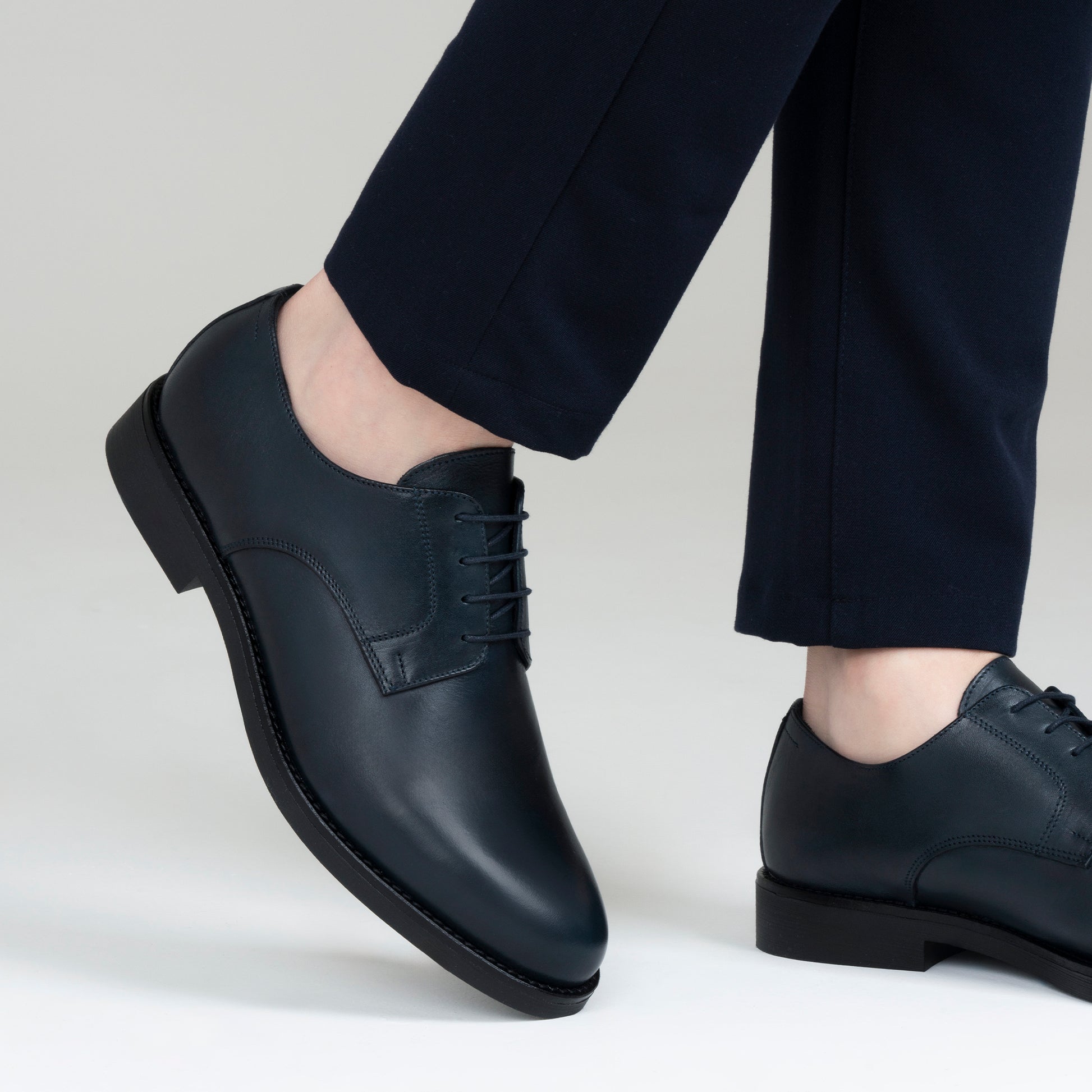 Derby Homme en Cuir Véritable