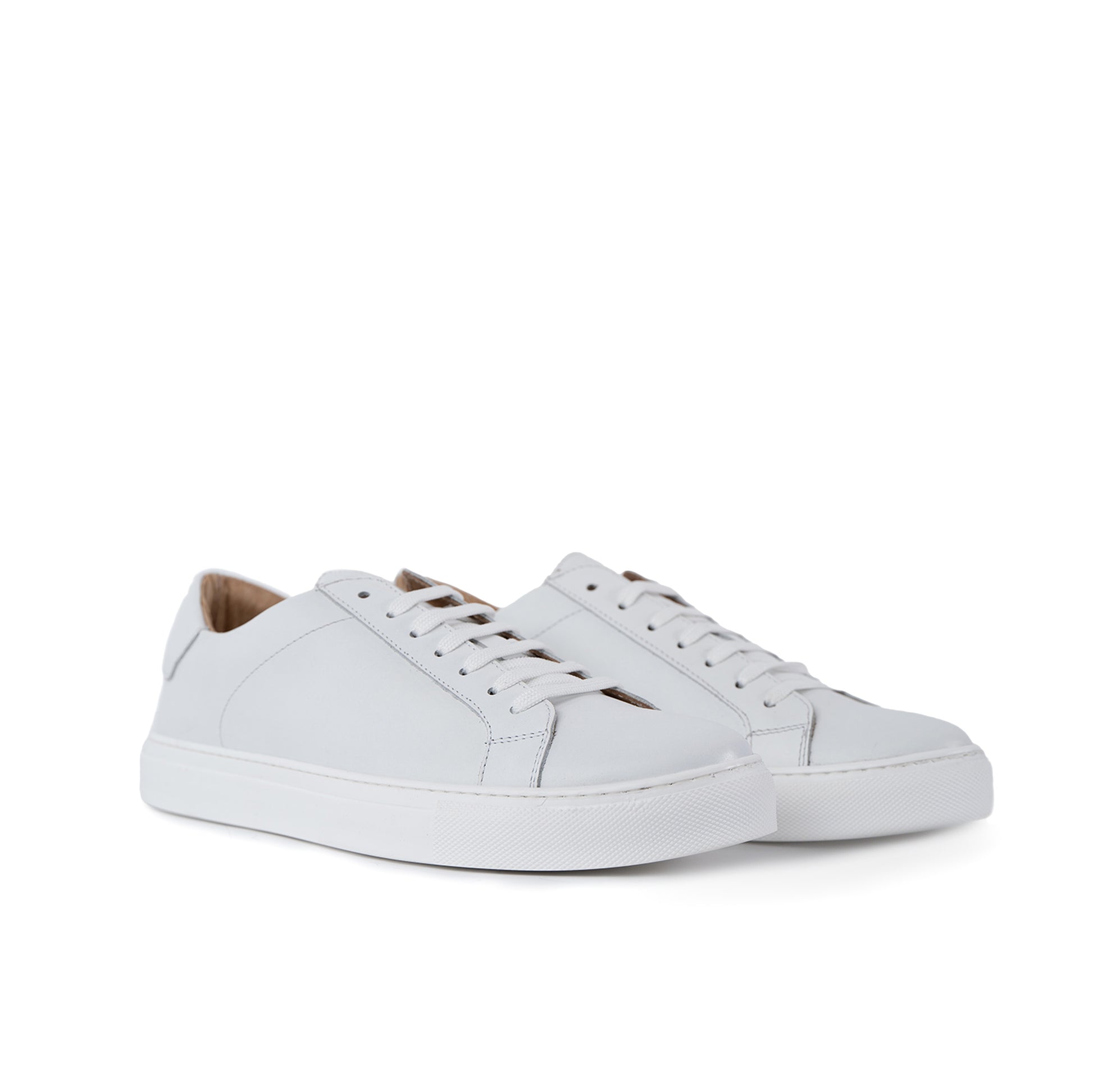 Baskets basses Fusion pour homme en cuir véritable bottolato