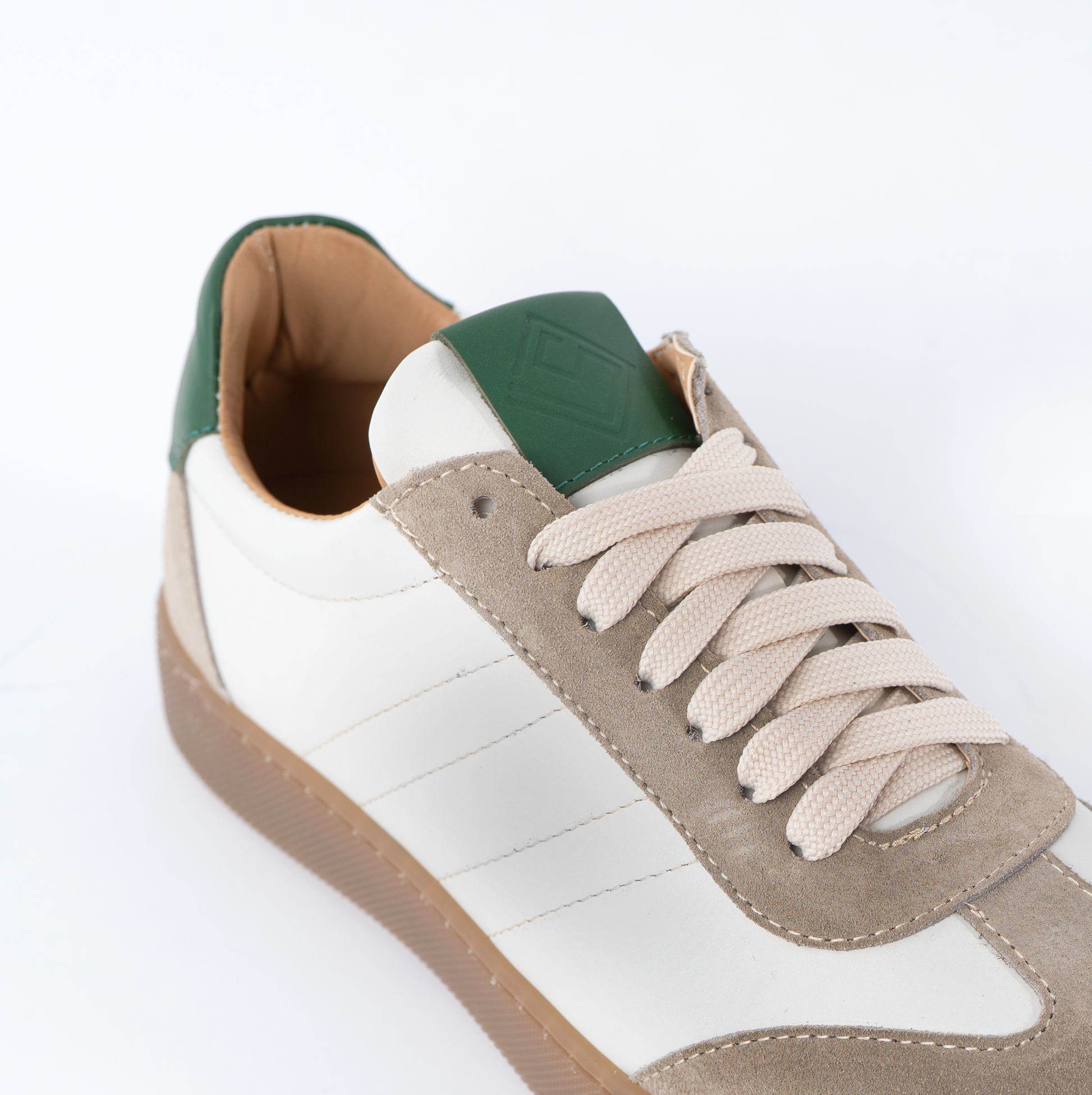 Baskets basses Fusion pour homme en cuir véritable bottolato