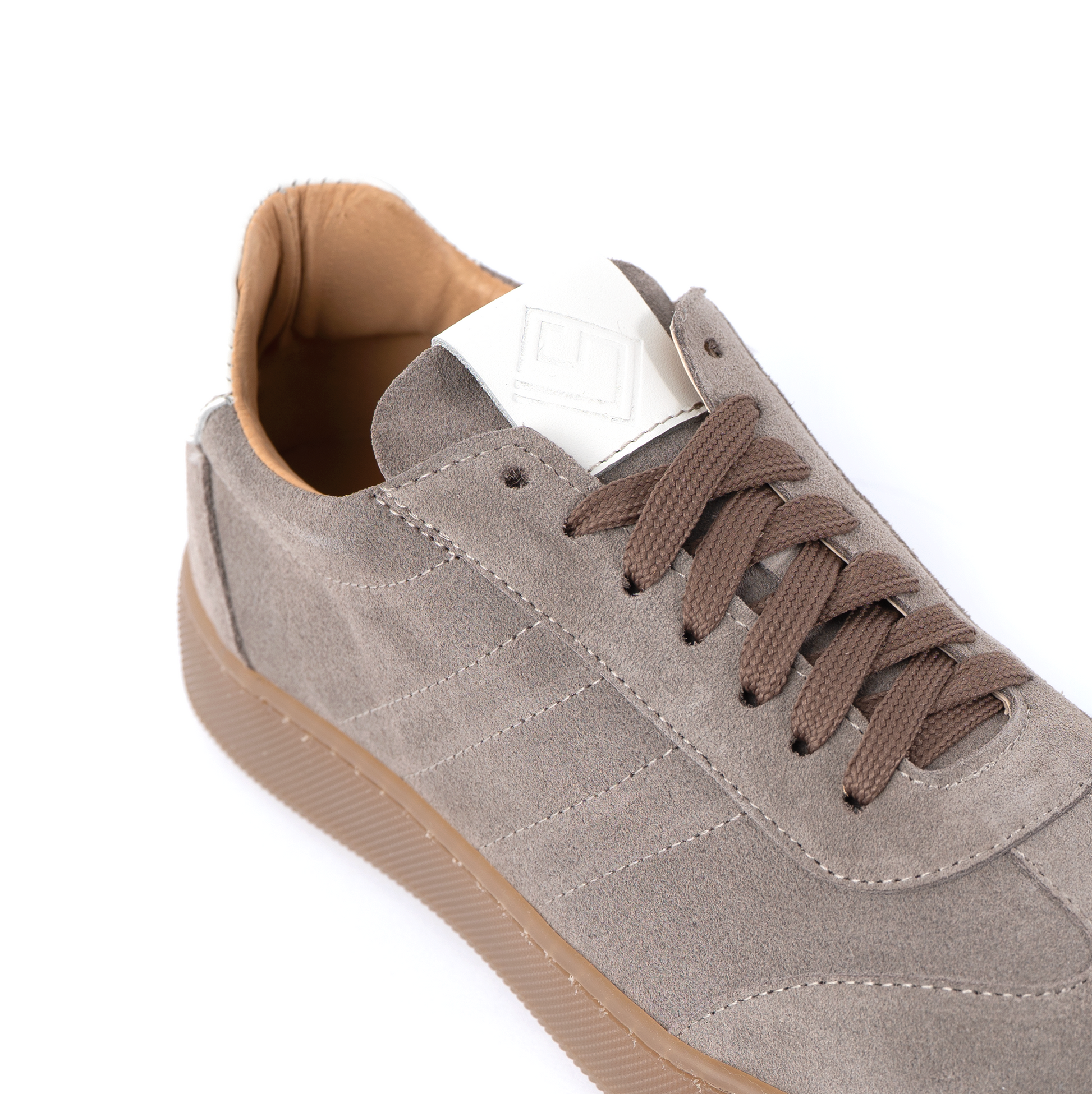 Baskets basses Fusion pour homme en daim doux