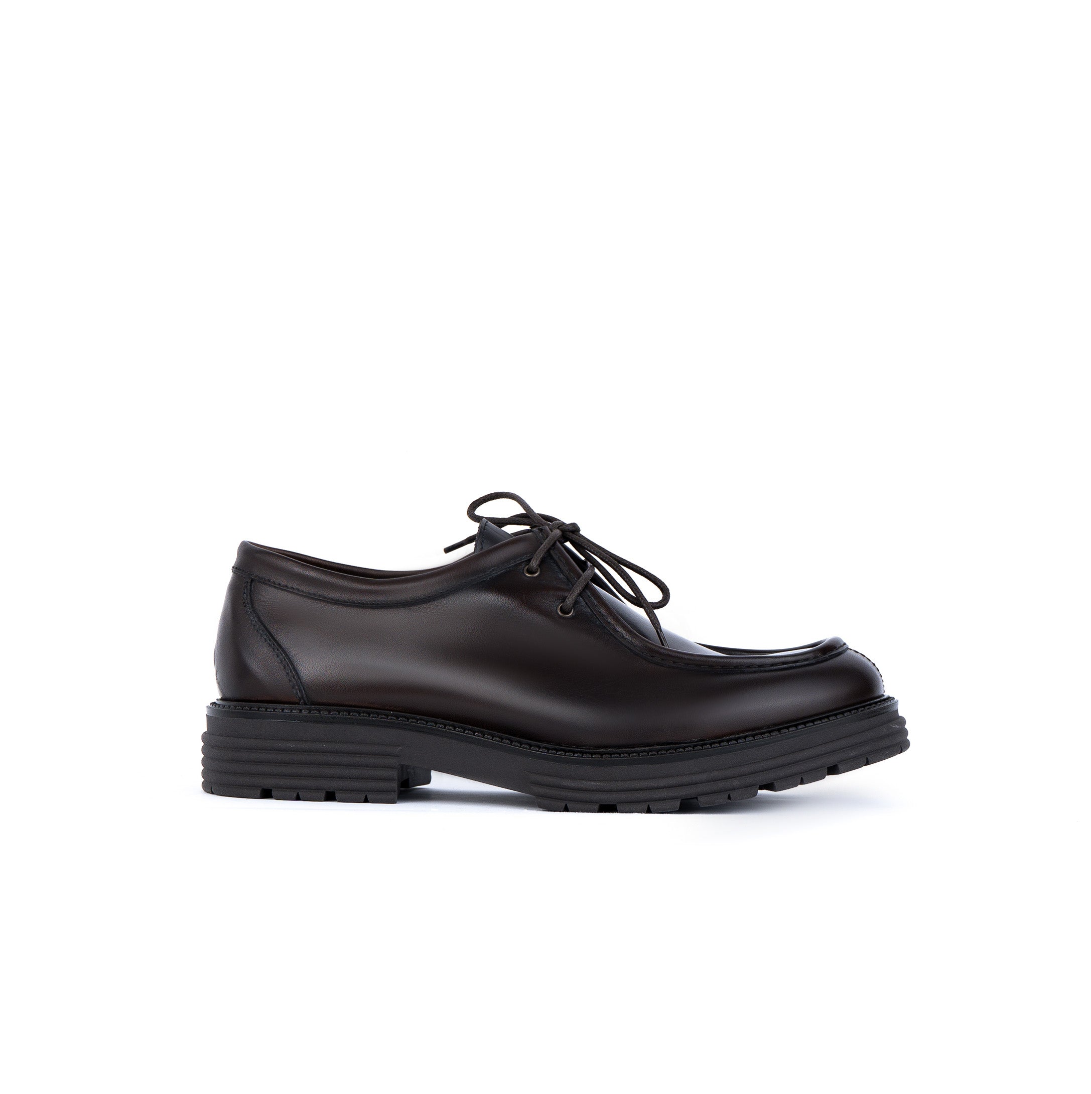 Vector ingénieur à lacets en cuir véritable