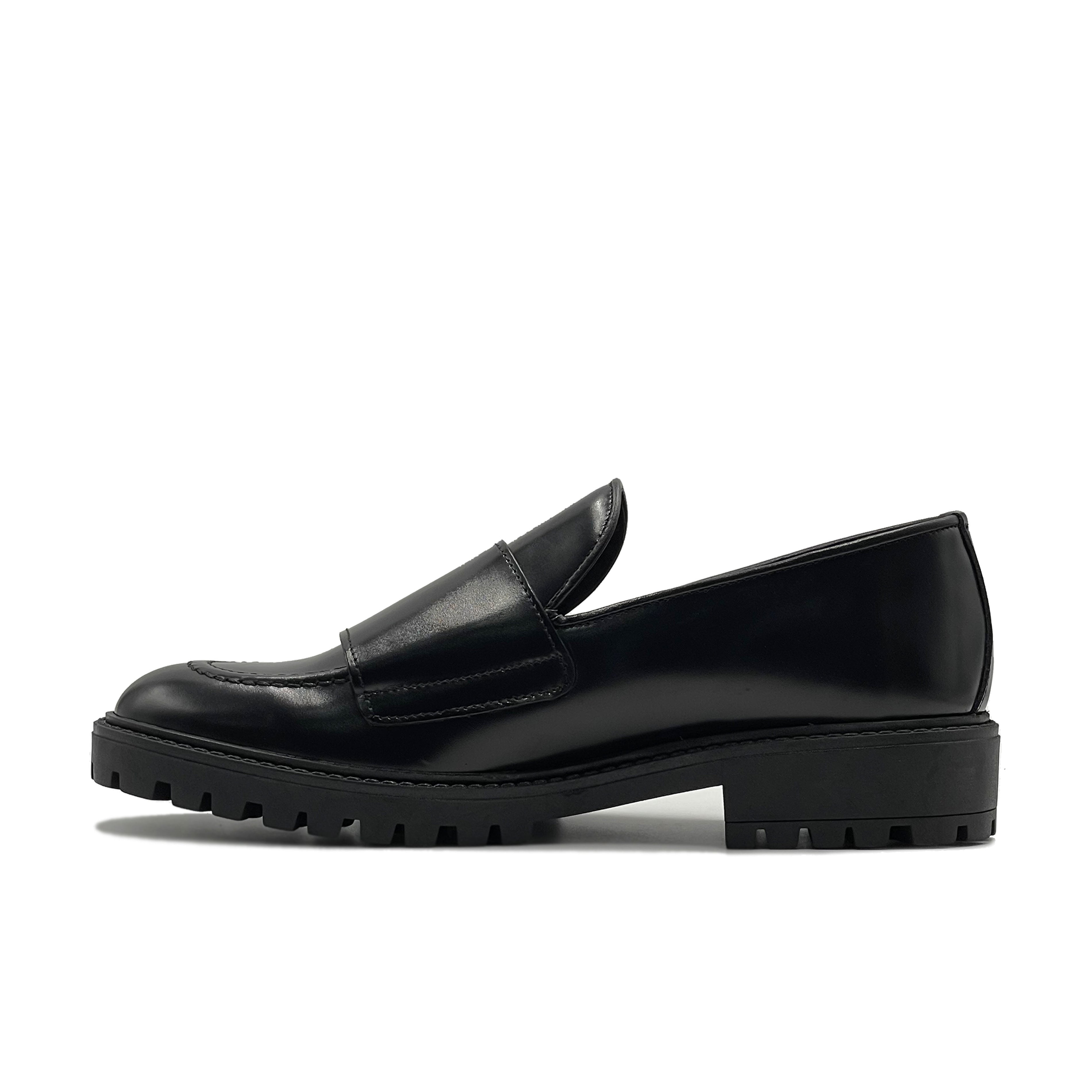 Jonhson Mocassino Homme en Cuir Véritable Abrasé