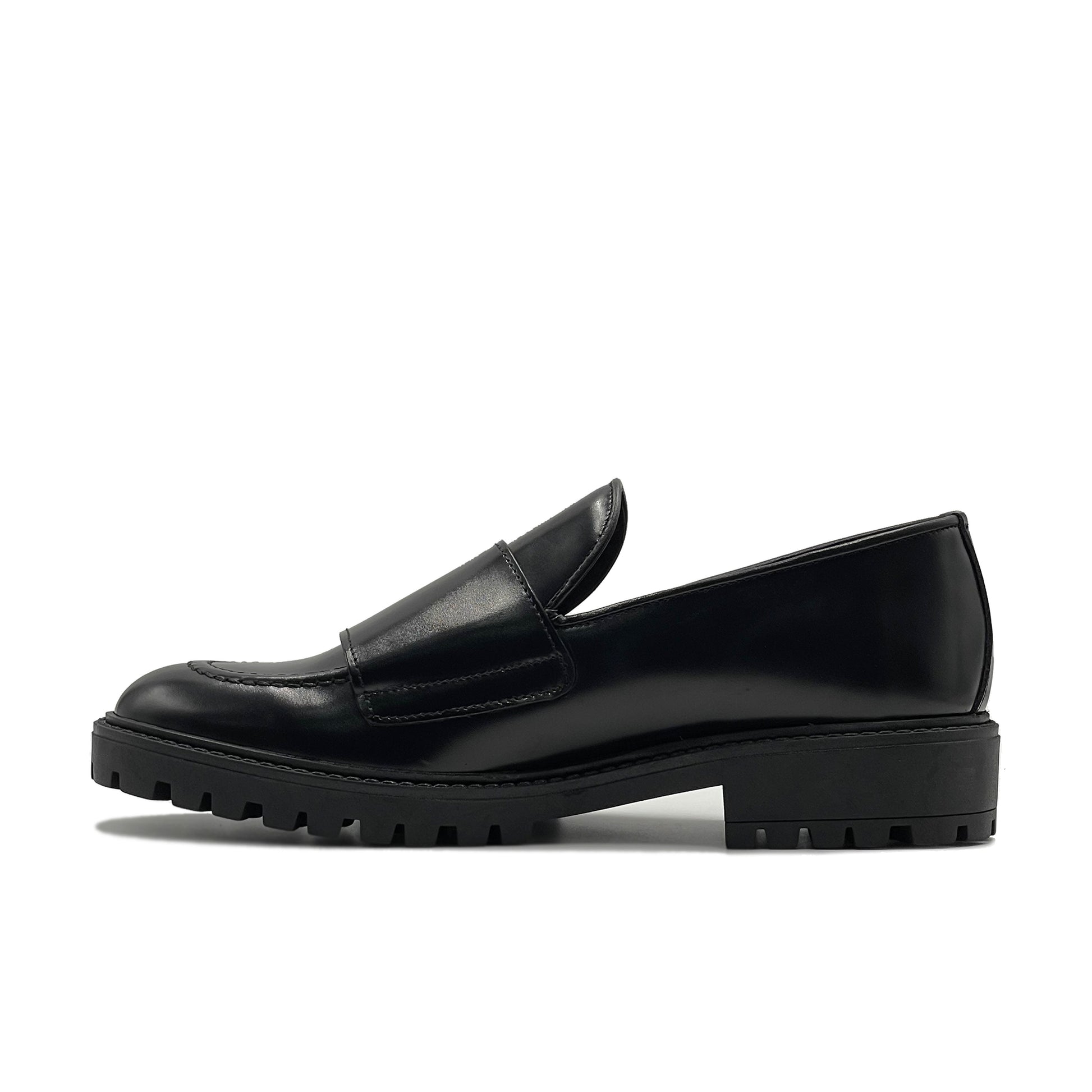 Jonhson Mocassino Homme en Cuir Véritable Abrasé