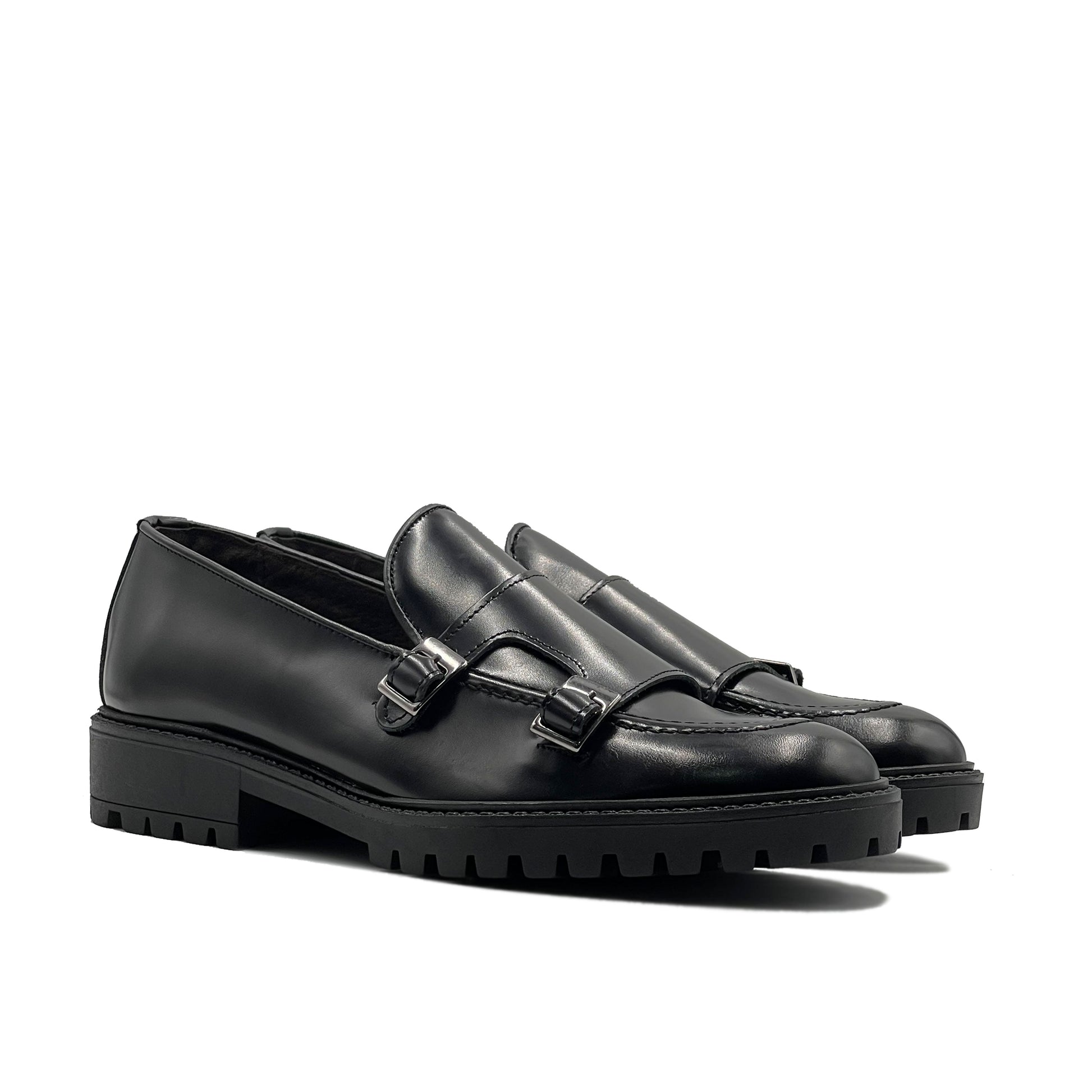 Jonhson Mocassino Homme en Cuir Véritable Abrasé