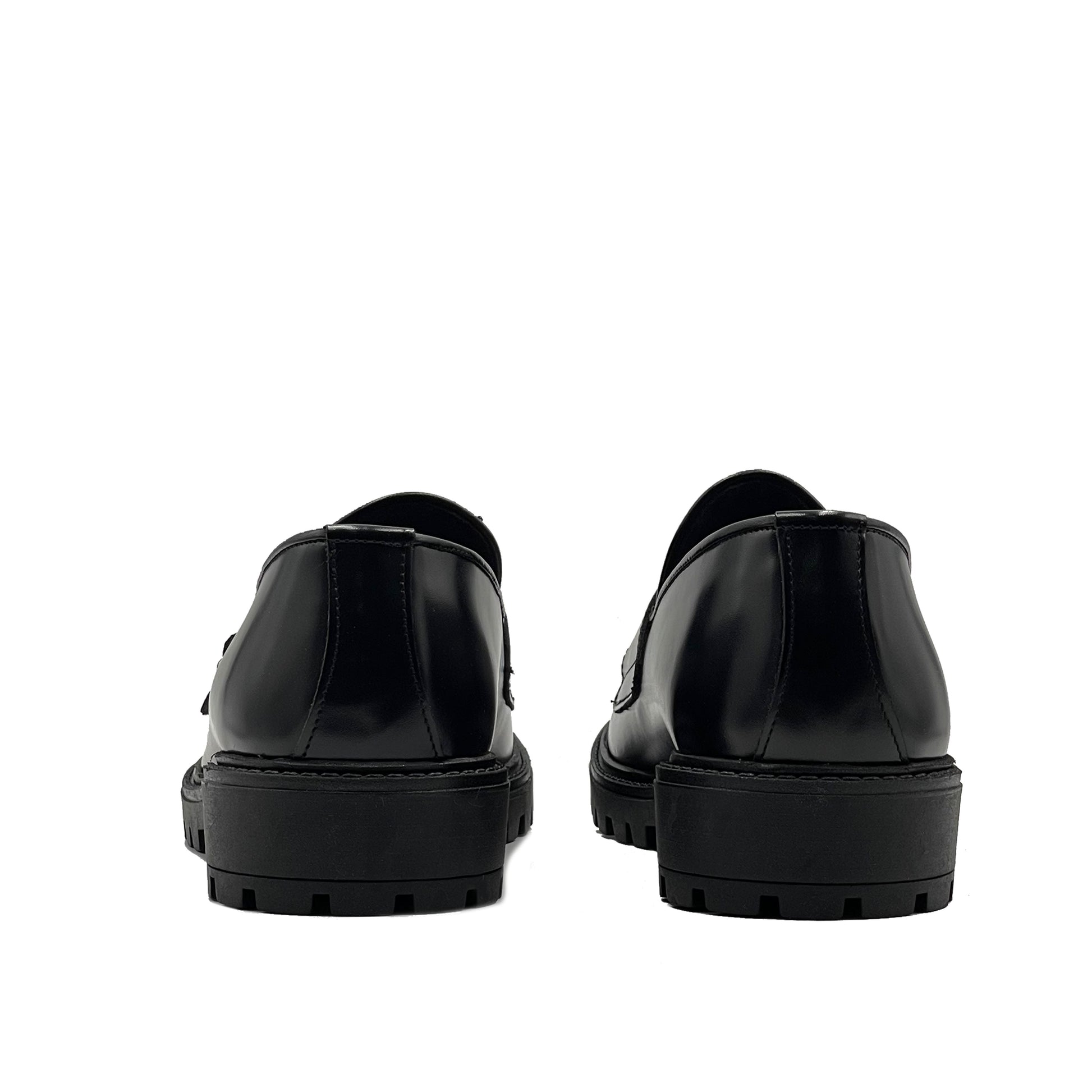 Jonhson Mocassino Homme en Cuir Véritable Abrasé