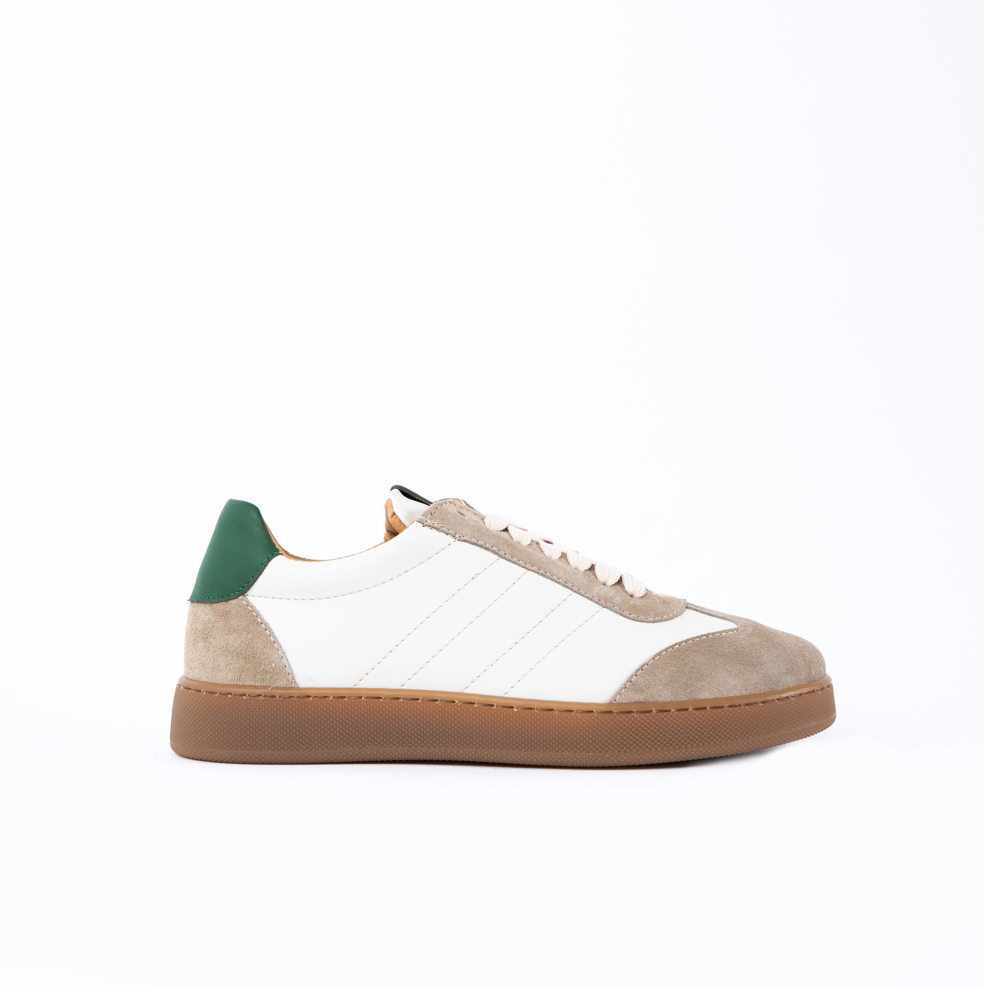Baskets basses Fusion pour homme en cuir véritable bottolato