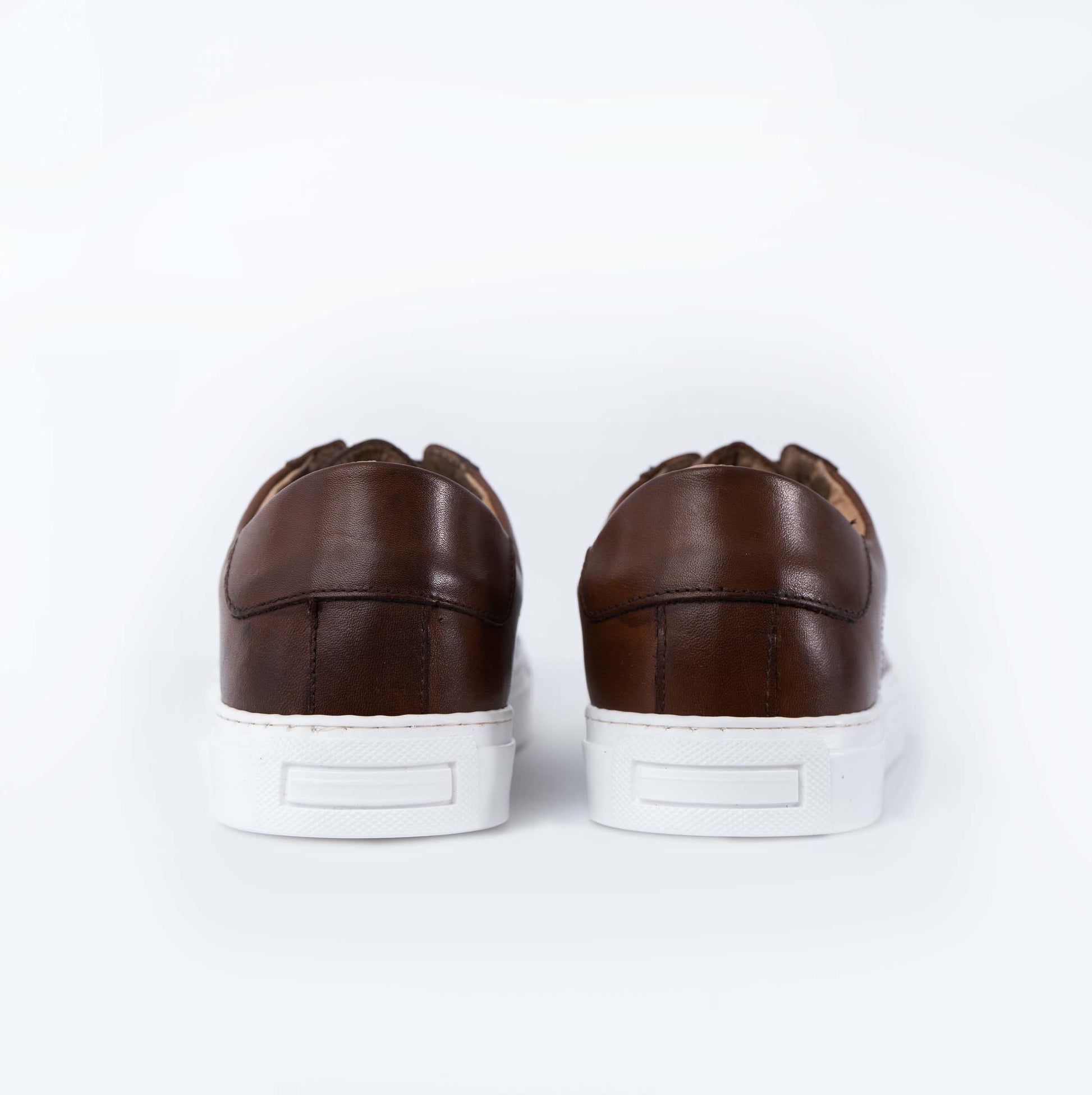 Baskets basses Fusion pour homme en cuir véritable bottolato