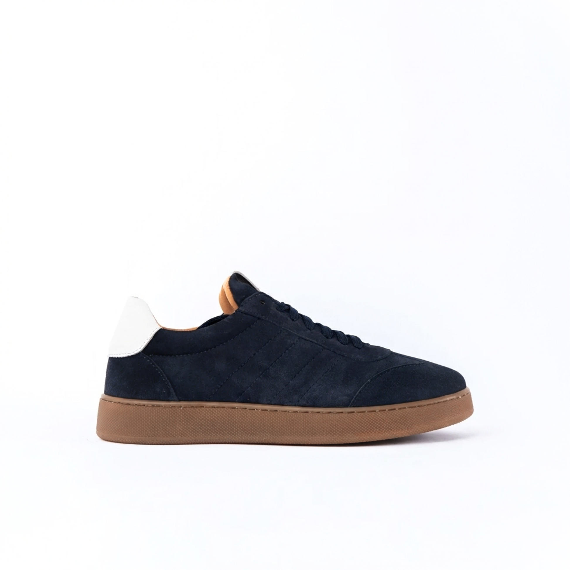 Baskets basses Fusion pour homme en daim doux