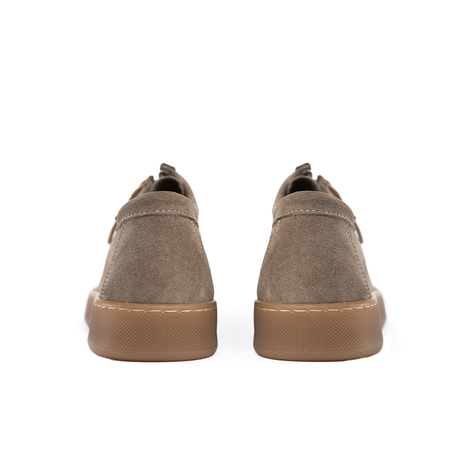 Fond clair ambre homme en daim doux