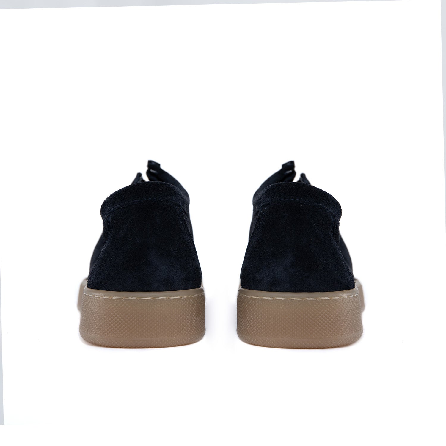 Fond clair ambre homme en daim doux