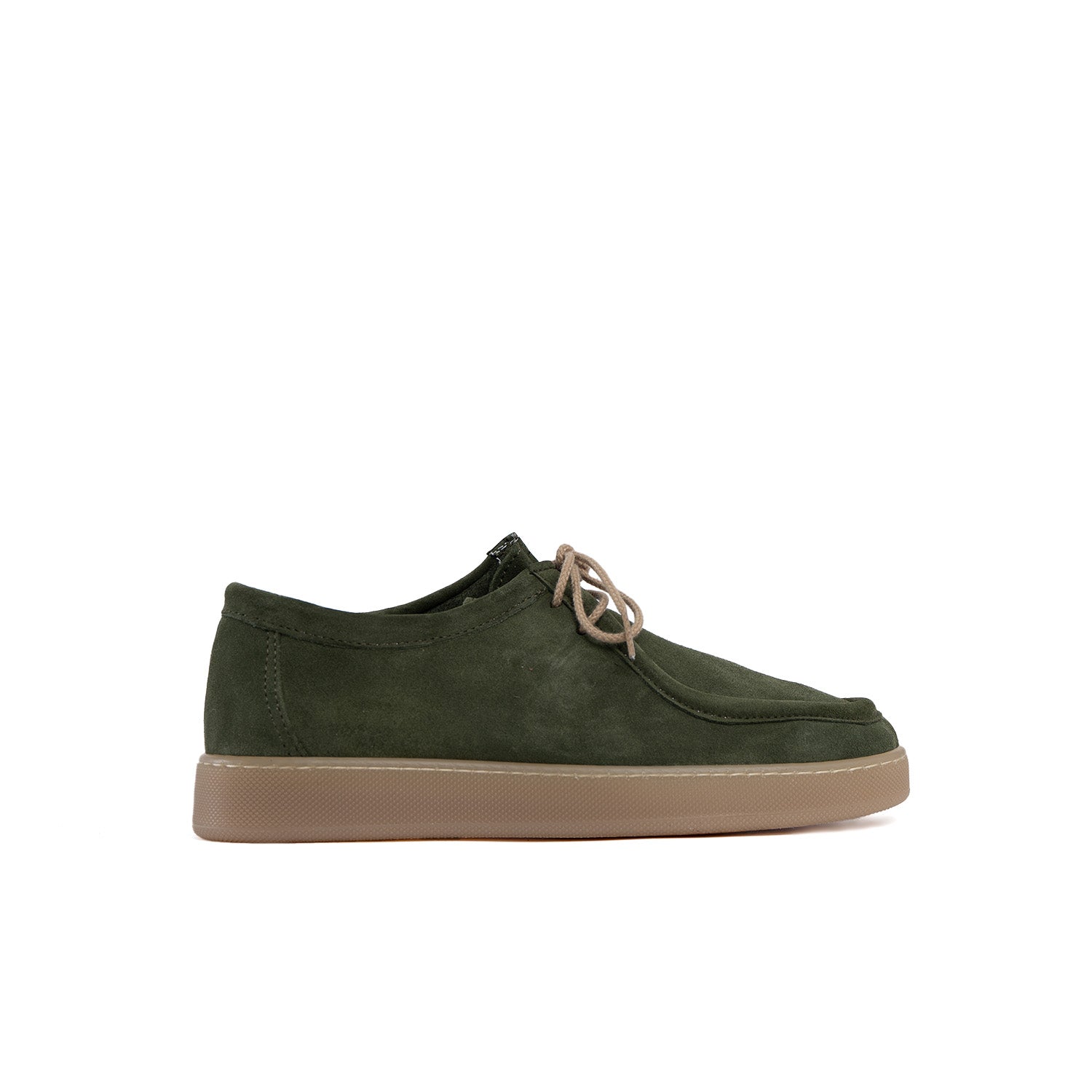 Fond clair ambre homme en daim doux