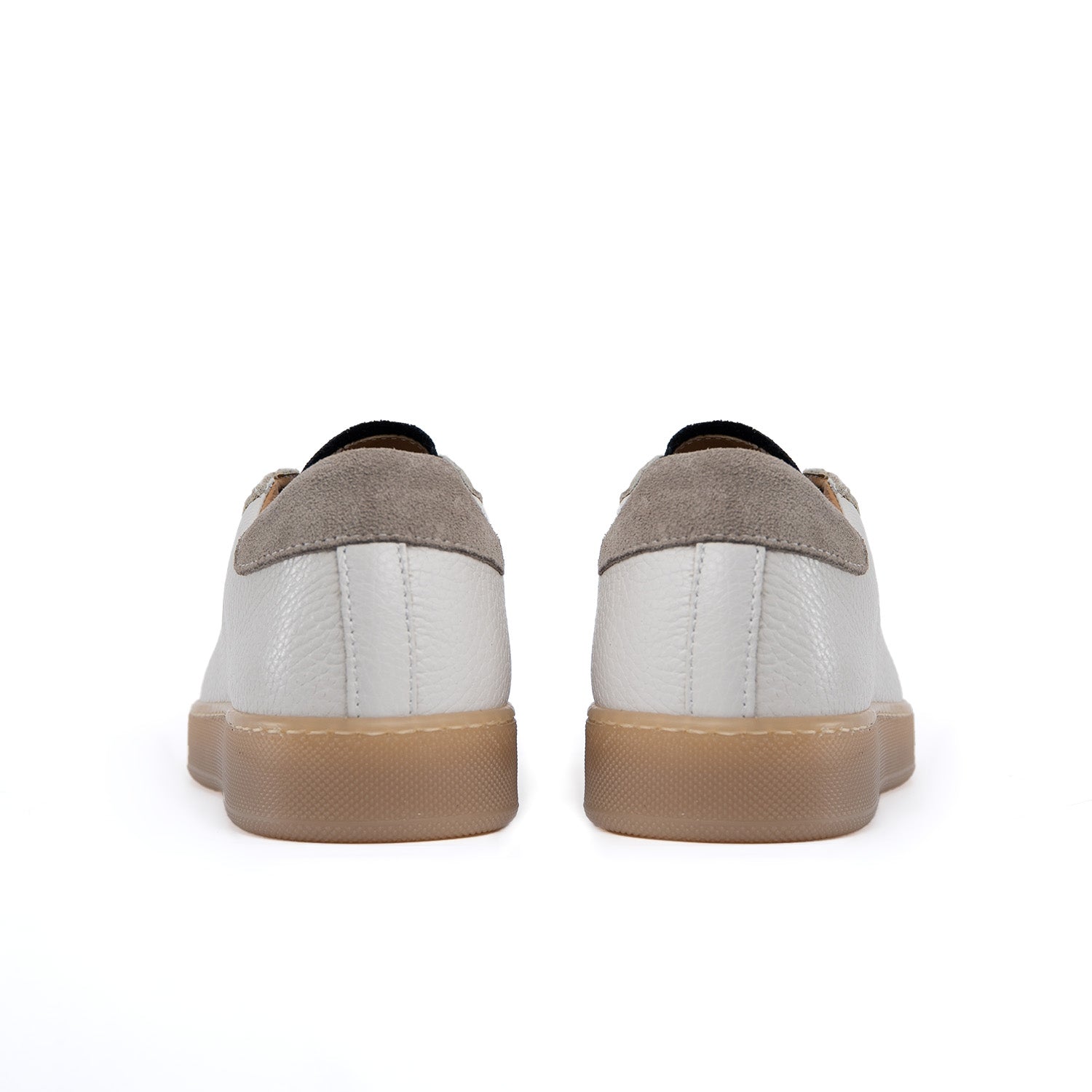 Baskets urbaines homme cuir véritable bottolata inserts en daim