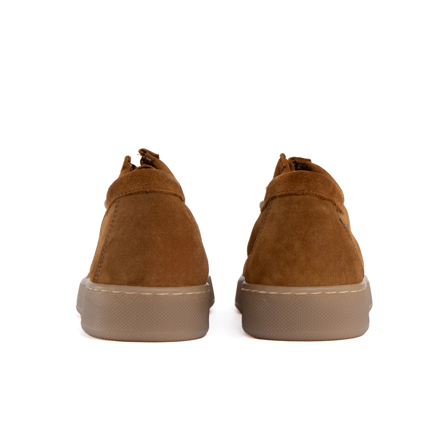 Fond clair ambre homme en daim doux