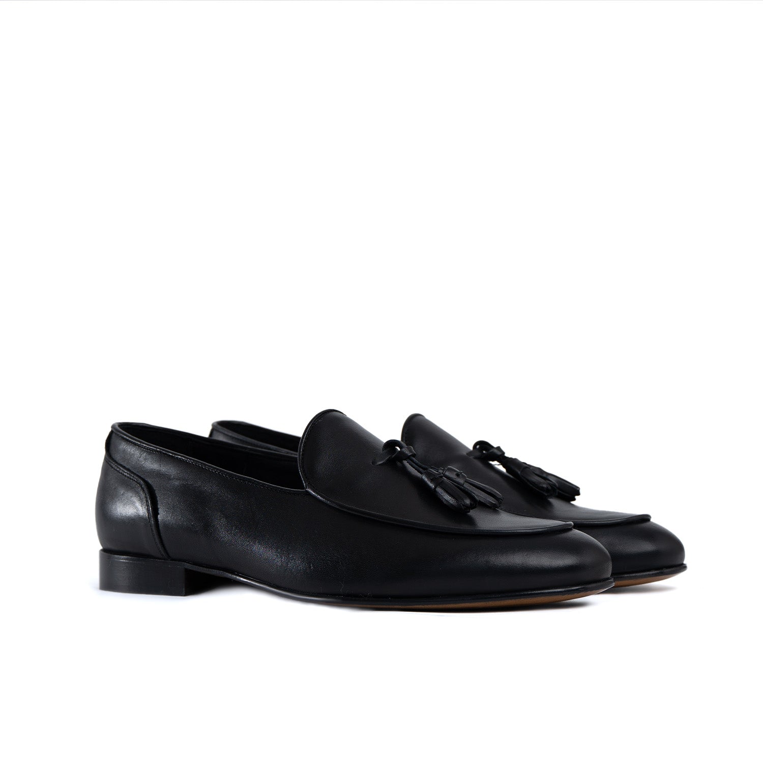 Mocassin homme lux en cuir semelle cuir