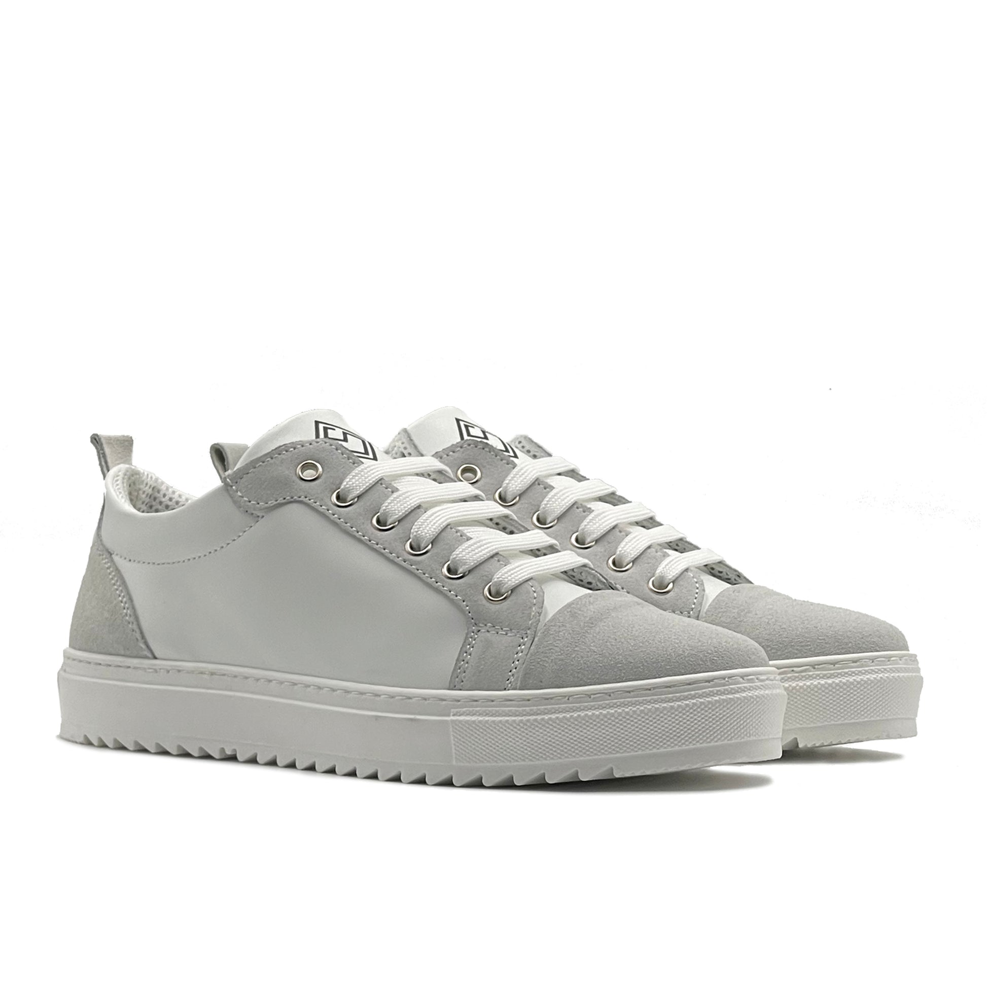 Baskets basses Star pour homme en cuir véritable